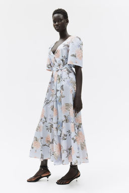 Vestido con cinturon de anudar - H&m фото 3