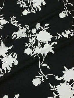 Перкаль Премиум (Digital) Эвридика цв.черный, ш.1.45м, хлопок-100%, 95гр/м.кв