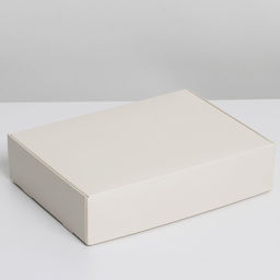 Коробка складная Бежевая, 21 х 15 х 5 см