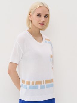 Джемпер женский Vay Be You из вискозы и акрила  фото 3