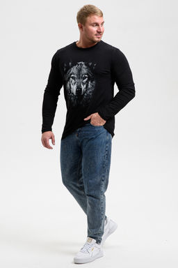 8514/1 Футболка с длинным рукавом мужская