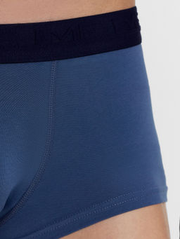 Трусы мужские боксеры мультипак (2 шт.) в сине-серых оттенках ночь +шторм5 411188-2 - Mark formelle фото 3