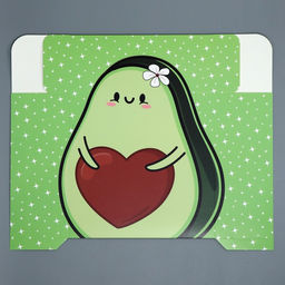 Коробка подарочная складная, упаковка, «Авокадо», 25×25×10 см