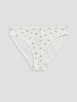 ?i?ekli Bikini K?lot 2li