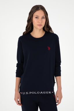 Женский темно-синий пижамный комплект Неожиданная скидка в корзине - U.s. polo assn фото 3