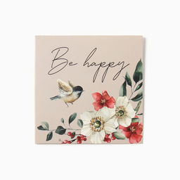 Набор новогодний подарочный Этель Синички полотенце 30?60 см и аксессуары (5 предметов)