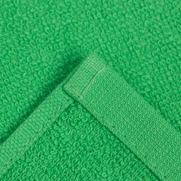 Полотенце махровое Экономь и Я 100*150 см, цв. зеленый, 100% хлопок, 350 гр/м2  фото 5
