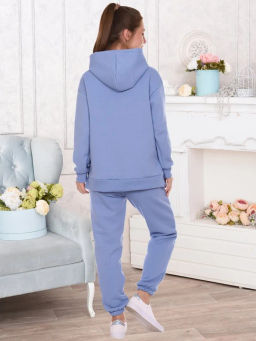 Вирджиния(голуб) костюм , 70% хлопок, 30% ПЭ