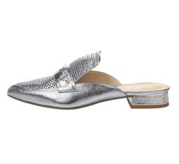 Шлепки, серебристые - Heine фото 2