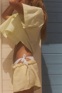 POPLIN CROP SHIRT - Zara фото 3