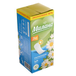 Прокладки ежедневные Милана Ultra Deo Soft Травы, 40 шт.  фото 6