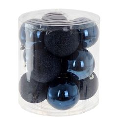 Украшение новогоднее "Шар", набор из 12 шт, D 8 см, L19 W19 H21 см