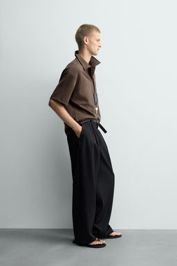 QUARTER ZIP POLO SHIRT - Zara фото 4
