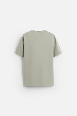 BASIC SLIM FIT T-SHIRT - Zara фото 32