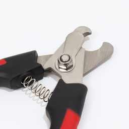 Когтерез боковой большой, закругленные нескользящие ручки, 16 х 5,5 х 1,1 см, эконом, микс цветов - Пижон фото 2