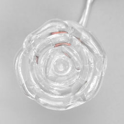 Гирлянда Нить 5 м с насадками Цветочки, IP20, прозрачная нить, 20 LED, свечение мульти (RG/RB), мигание, 220 В - Luazon lighting фото 8