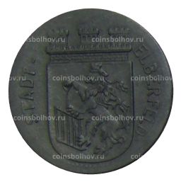 10 пфеннигов 1917 года Германия  Нотгельд Эльберфельд