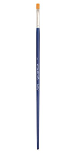 Кисть синтетика VISTA-ARTISTA Gallery 50112-08 плоская 10 шт длинная ручка №08