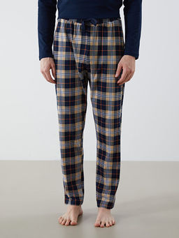 Standart Kal?p Ekose Erkek Pijama Alt