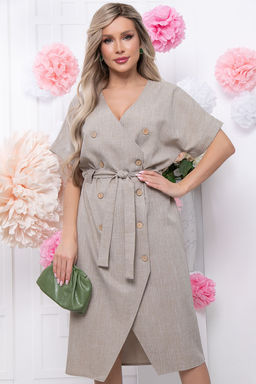 Платье Алфея (песочное) П5594 - Lt collection фото 9