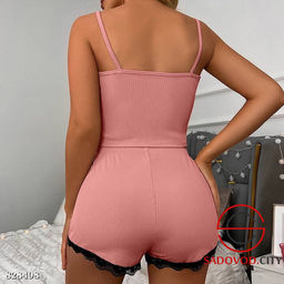 Пижама с шортами женская