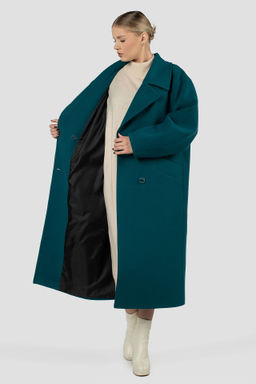 01-12073 Пальто женское демисезонное (пояс) - El podio фото 2