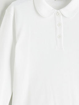 Polo Yaka K?z ?ocuk Ti??rt