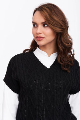 ЗЛАТА Жилет 351442/черный