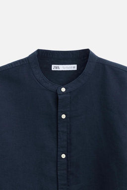 PAMUKLU KETEN GOMLEK - Zara фото 19