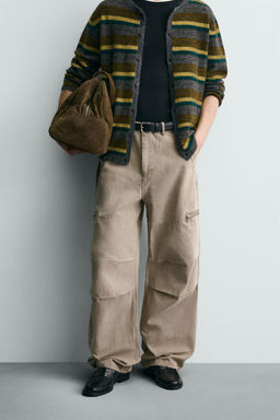 PARACHUTE CARGO TROUSERS - Zara фото 2
