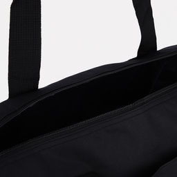 Сумка спортивная на молнии, отдел для обуви, длинный ремень, цвет чёрный - Simaland фото 5