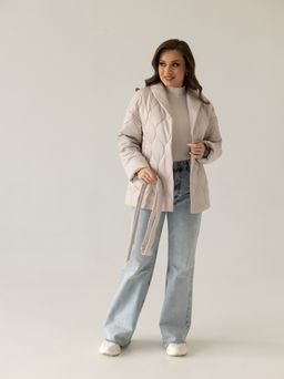 Куртка женская демисезонная 24832-00 (латте) - Kankan фото 6