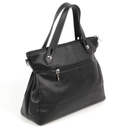 Женская сумка с ручками из эко кожи А-9921 Блек - Cidirro фото 3