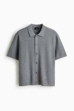 Camisa en punto texturizado Regular Fit - H&m фото 2