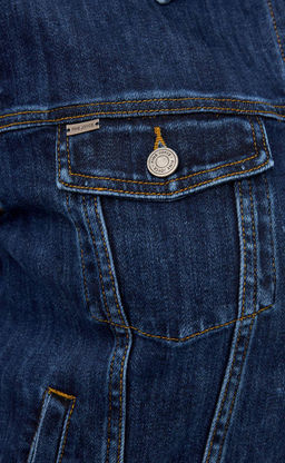 Куртка джинс F412-1227 blue