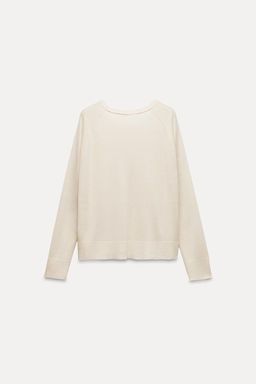 PLAIN FINE KNIT SWEATER - Zara фото 15