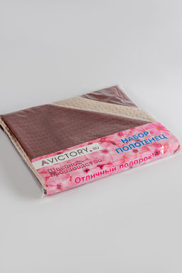 Набор вафельных полотенец в подарочной упаковке