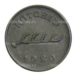 1 пфенниг 1920 года Германия  Нотгельд Бад-Магентхайм