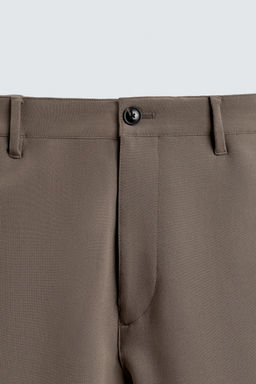 PANTAL?N RELAXED FIT PLIEGUES / Negro - Zara фото 9