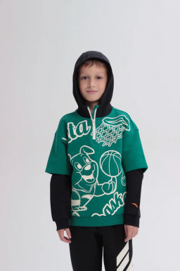 Худи Зеленый - Anta sport фото 5