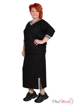 Юбка Модель №1856 размеры 44-84 - Plusmoda фото 8