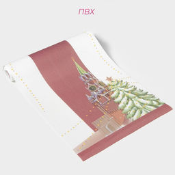 Дорожка новогодняя на стол Доляна Московский мишка, сервировочная, 180?30 см