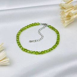 Браслет из Хризолита 17,5 см +