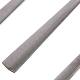 Набор столовых приборов "SANLI" 24шт (6ножей, 6вилок, 6ст.ложек, 6ч.ложек), с узором, цвет серебро