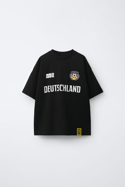 CAMISETA ESTAMPADO ALEMANIA FIFA WORLD CUP  2026 / Negro
