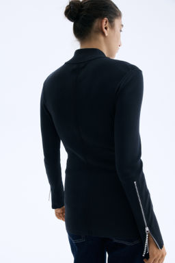 Top con cremallera y detalles de strass - H&m фото 7