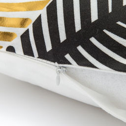 Наволочка декоративная Этель Листья 42 х 42 см, велюр  фото 8