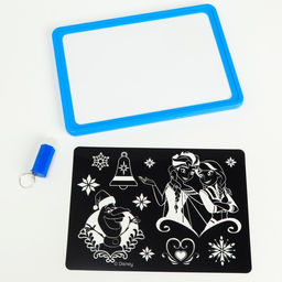 Набор для рисования в темноте, планшет А5, Холодное сердце