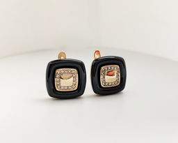 Серьги с керамикой