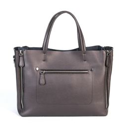 Женская кожаная сумка К-1022-208 Кофе - Cidirro фото 2